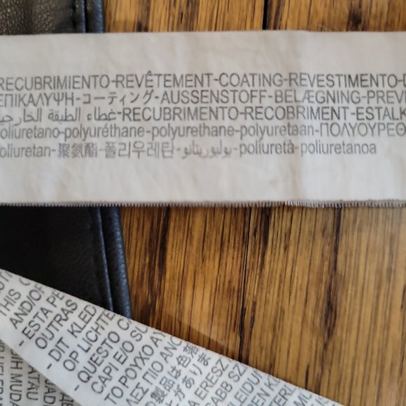 Zara faux leather black pants - Picture 2 of 6